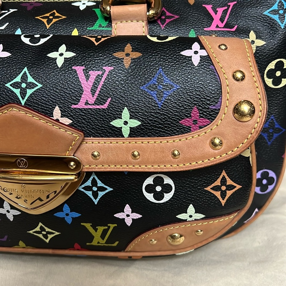 Louis Vuitton Multicolor Monogram Shoulder Bag - Picture 8 of 16